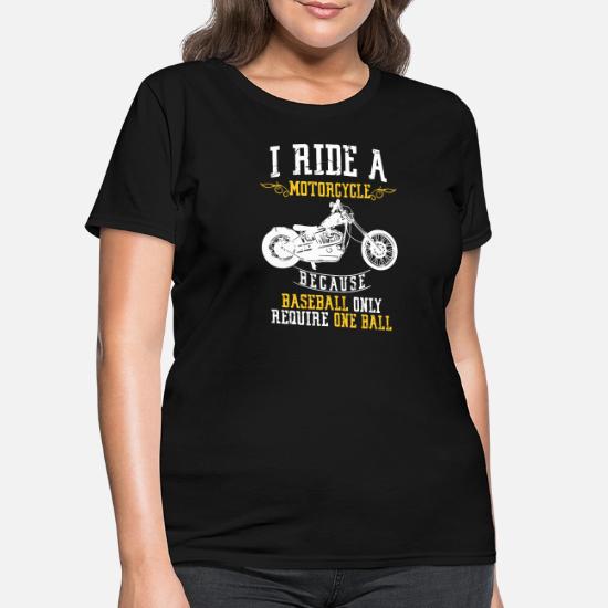 Biker Shirts - I Ride Motorcycle' Women 
